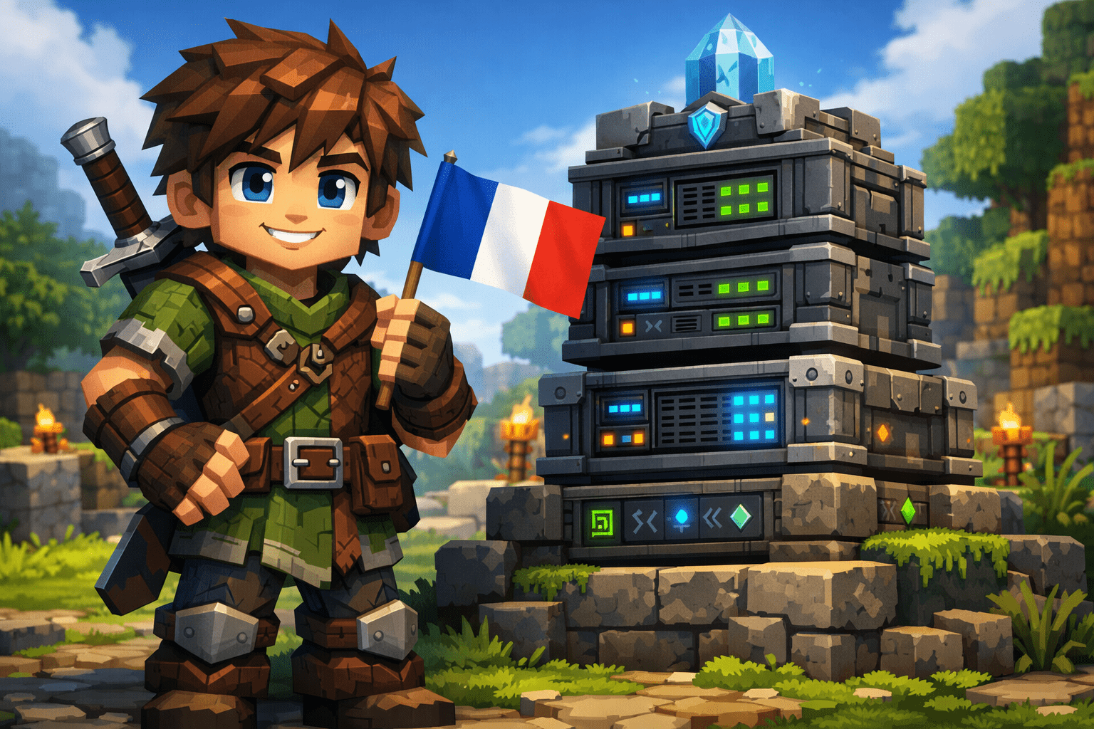 Serveur Hytale hébergé par SERV-Hytale